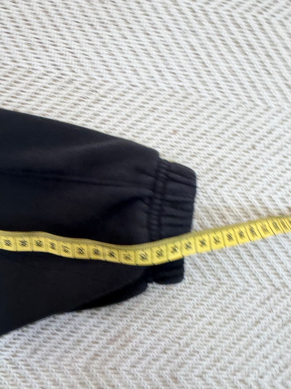 정품) 나이키 블랙 컬러 자수 로고 스웻팬츠 M 상품이미지8