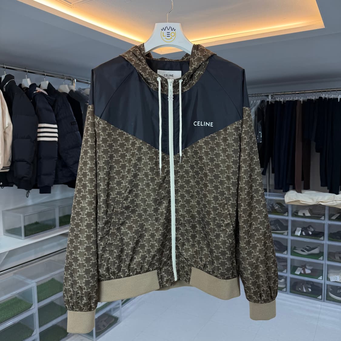 [리오브] 셀린느 트리오페 모노그램 나일론 바람막이 자켓 상품이미지1