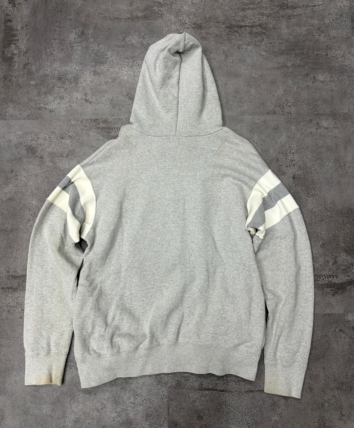 베이프 스펠아웃 BAPE 그레이 후드티 상품이미지6