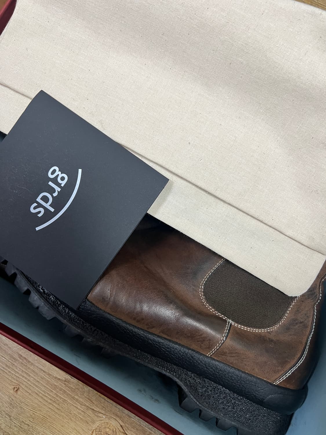 택포25) 그라더스 grds 첼시02 부츠 타우페 270 상품이미지5