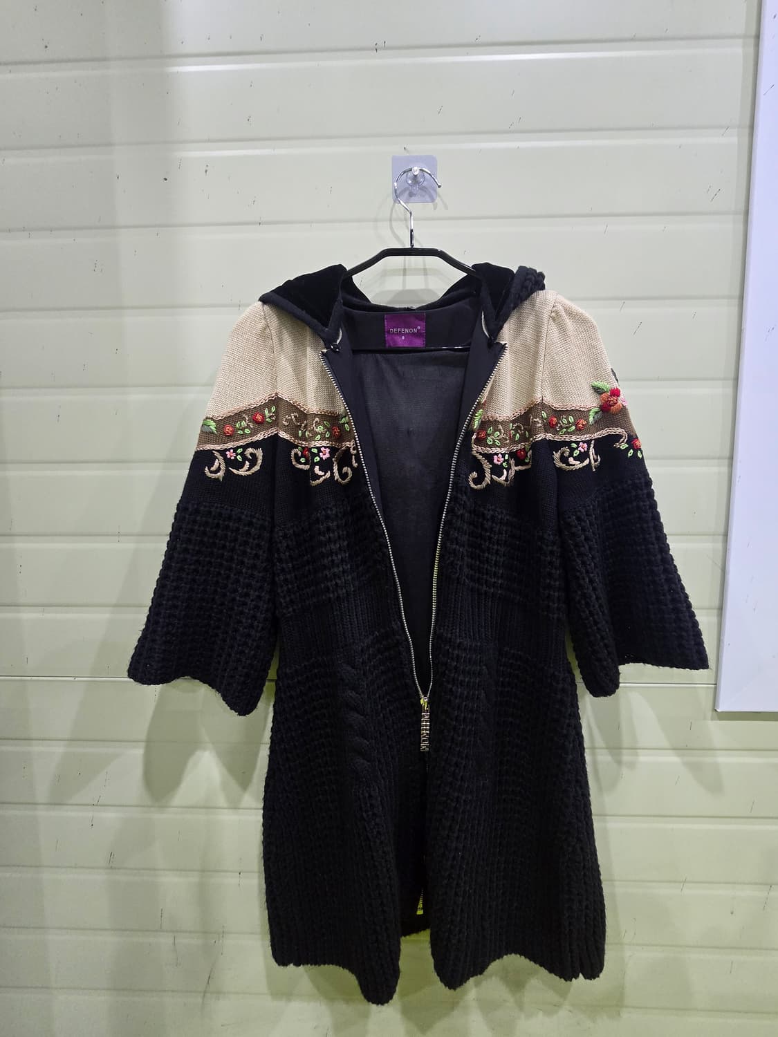 DEFENON 후드 롱 코트 일본 빈티지  상품이미지2