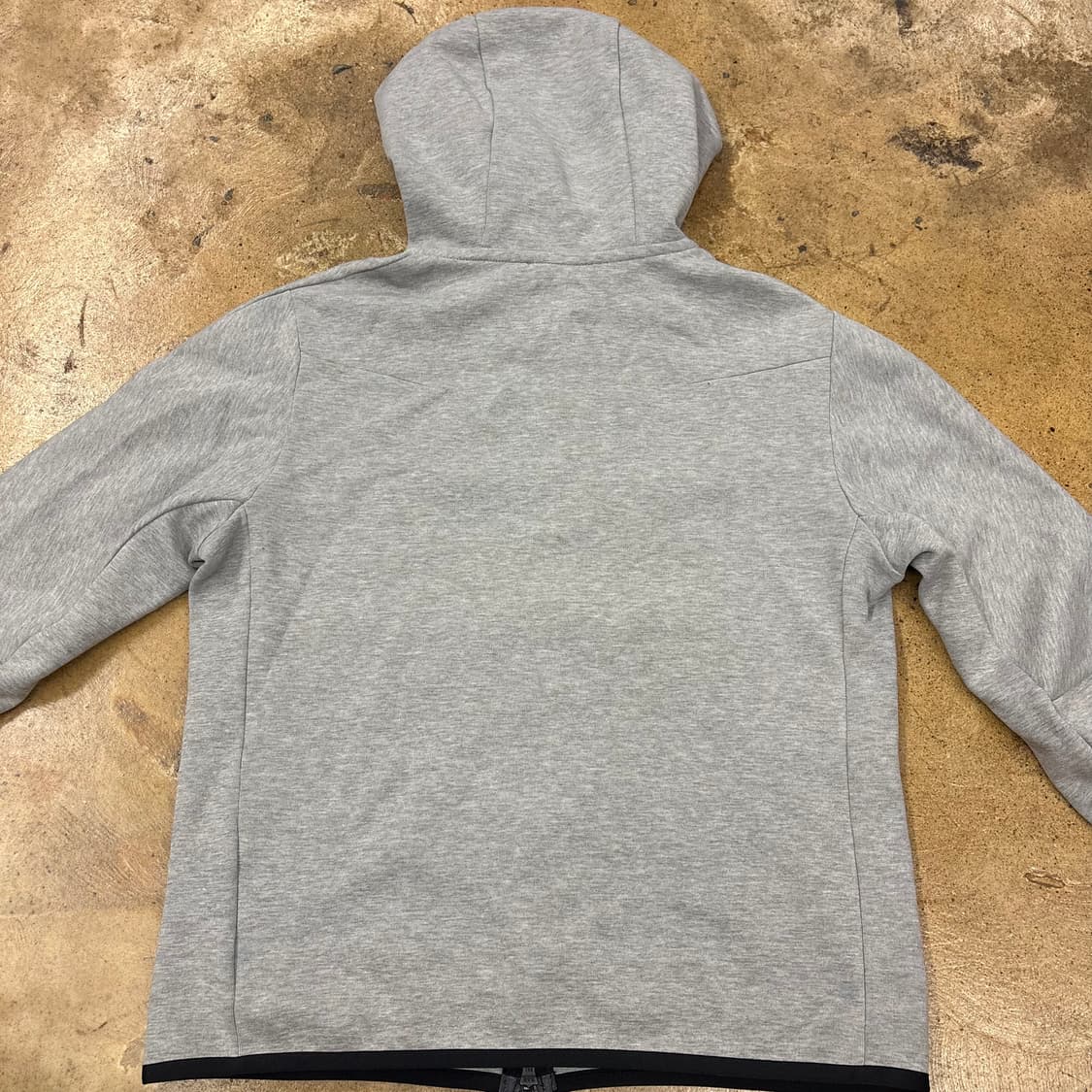 [정품/100,L] 나이키 테크팩 후드 집업 그레이 b8 상품이미지4
