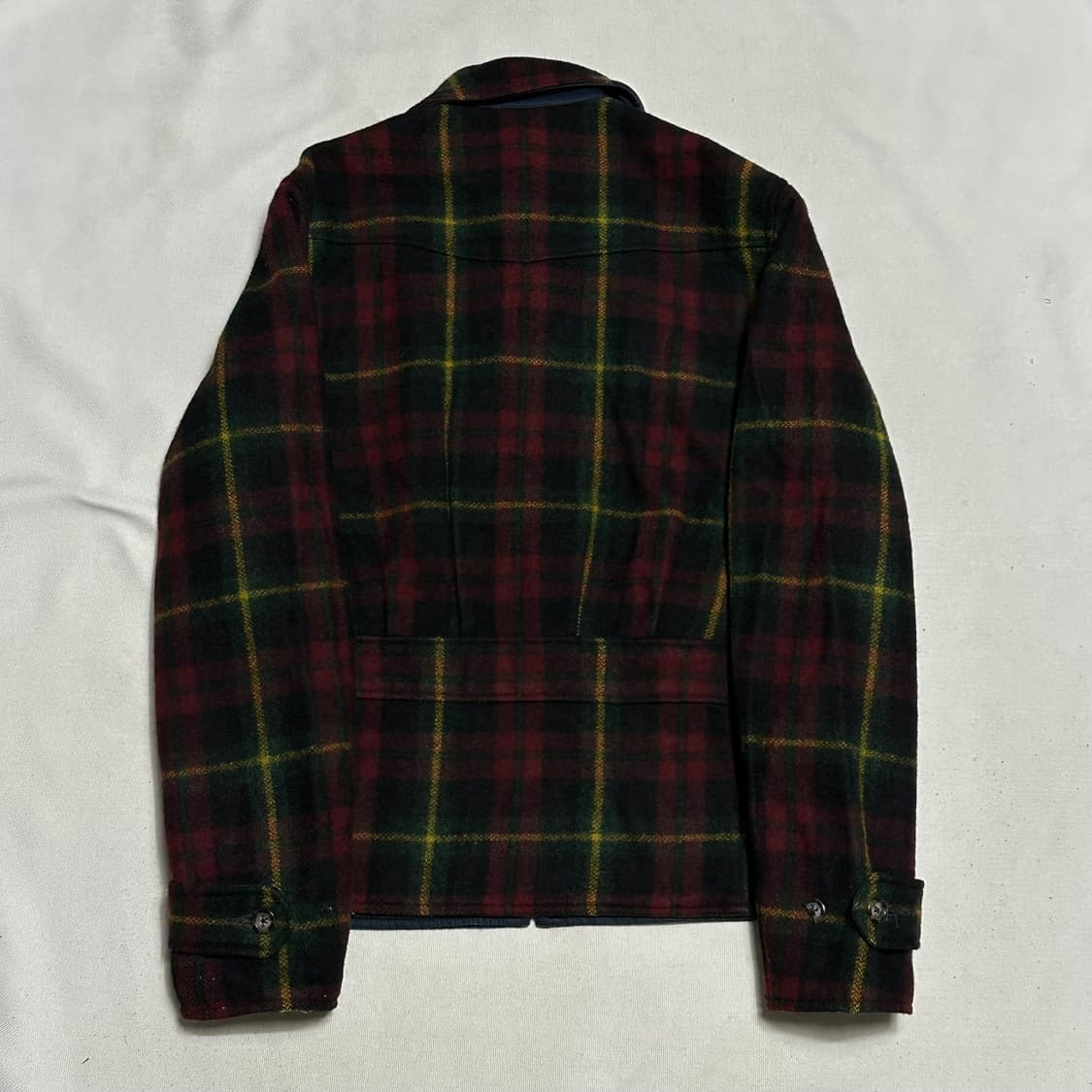 S 폴로랄프로렌 울 체크 리버시블 자켓  상품이미지3