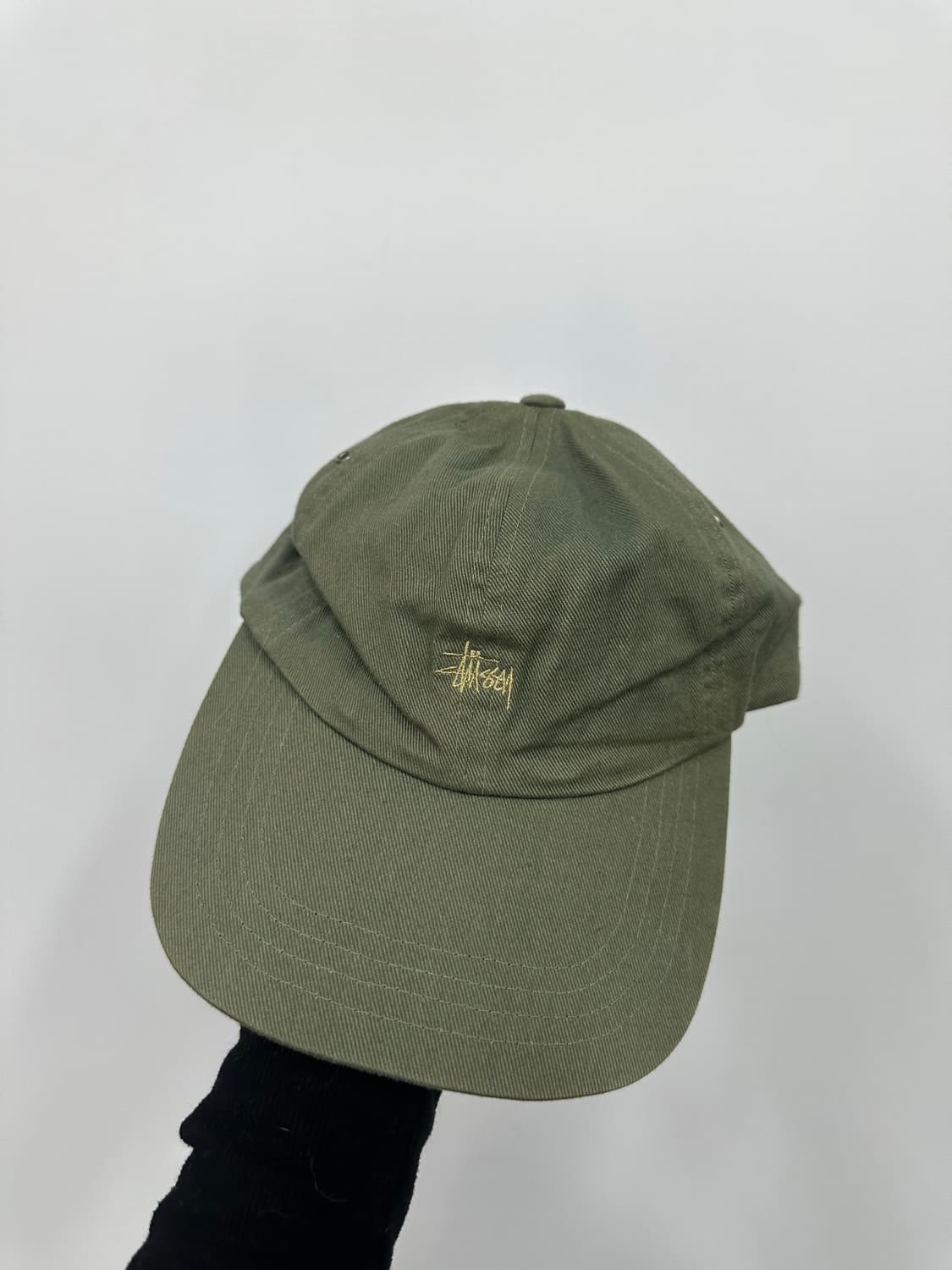 스투시 카키 볼캡  상품이미지1