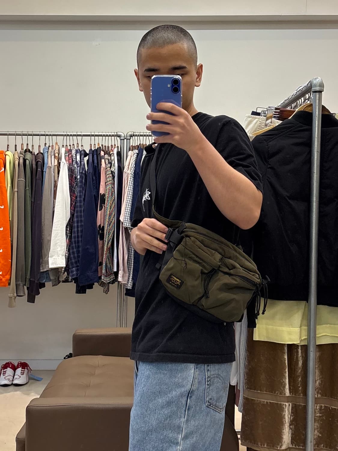 칼하트 wip 밀리터리 웨이스트 백 상품이미지3