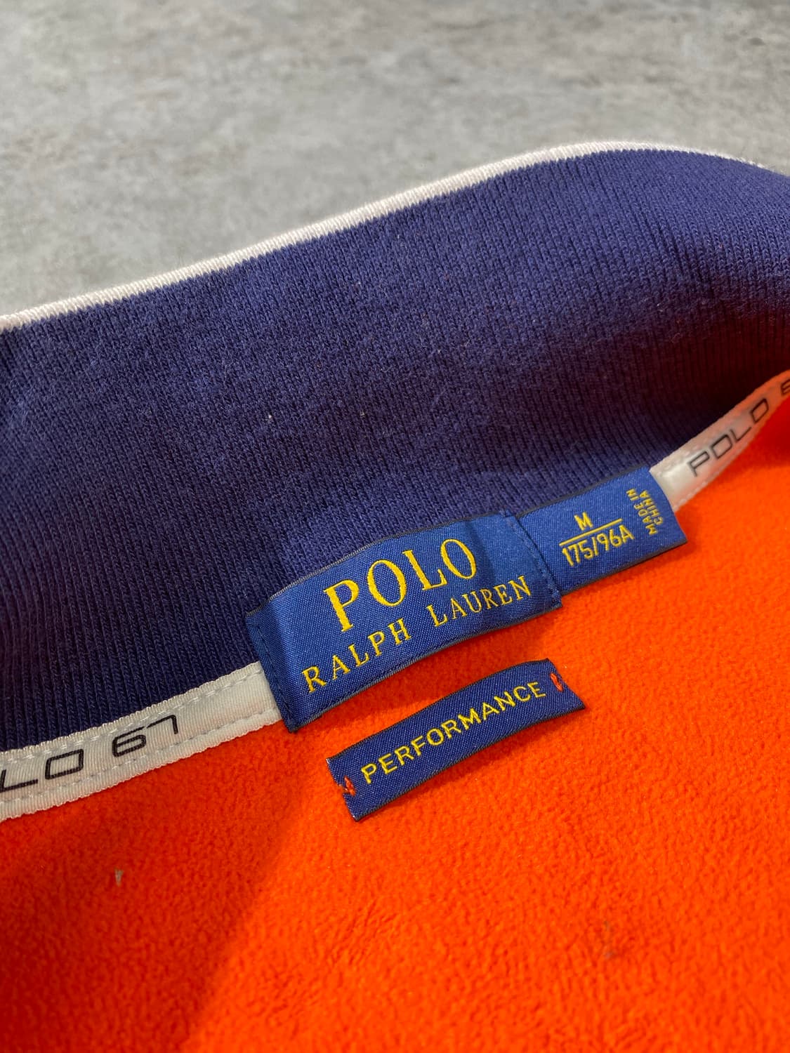 [M] Polo 폴로 랄프로렌 네덜란드 코튼 집업 져지 상품이미지8