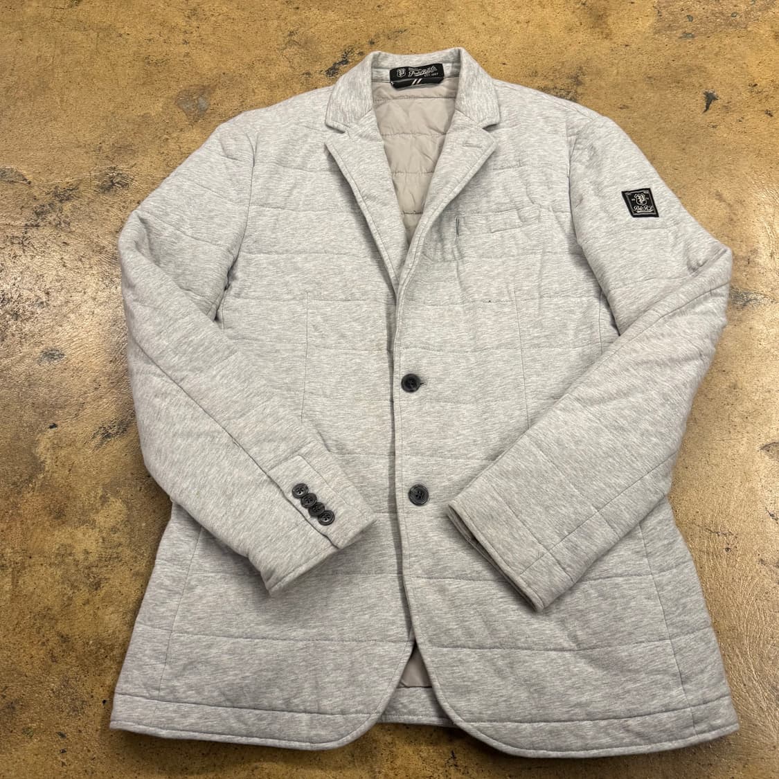 [정품] 폴로 랄프로렌  퀼팅 블레이저 자켓 회색 b14 상품이미지2