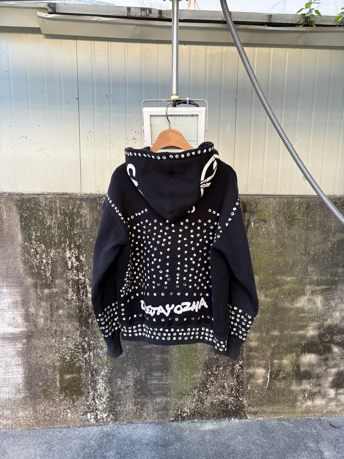 DJ OZMA 오피셜 라이센스 펑크 후드집업 상품이미지2