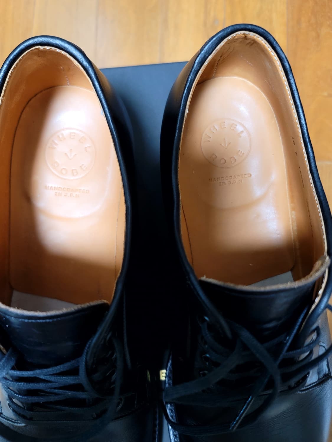 휠로브 15066 플레인토 블루처 더비 호윈 크롬악셀 280사이즈 상품이미지3