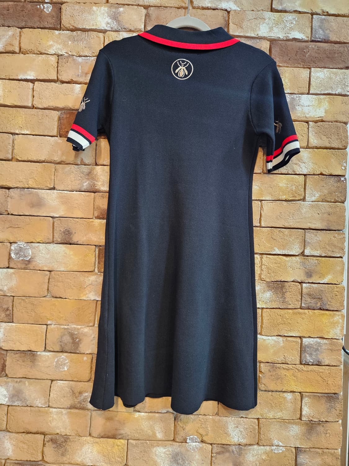 SATIN 벌자수 카라 니트 원피스  상품이미지2