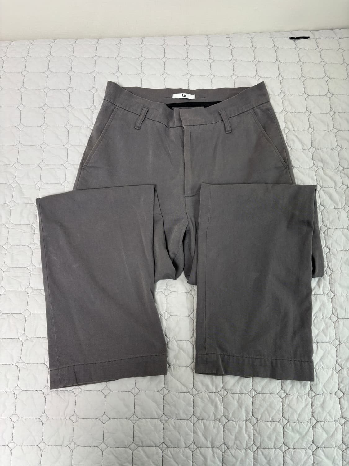 [m] a.ta 에이타 데일리 팬츠 daily pants 콘크리트 상품이미지2