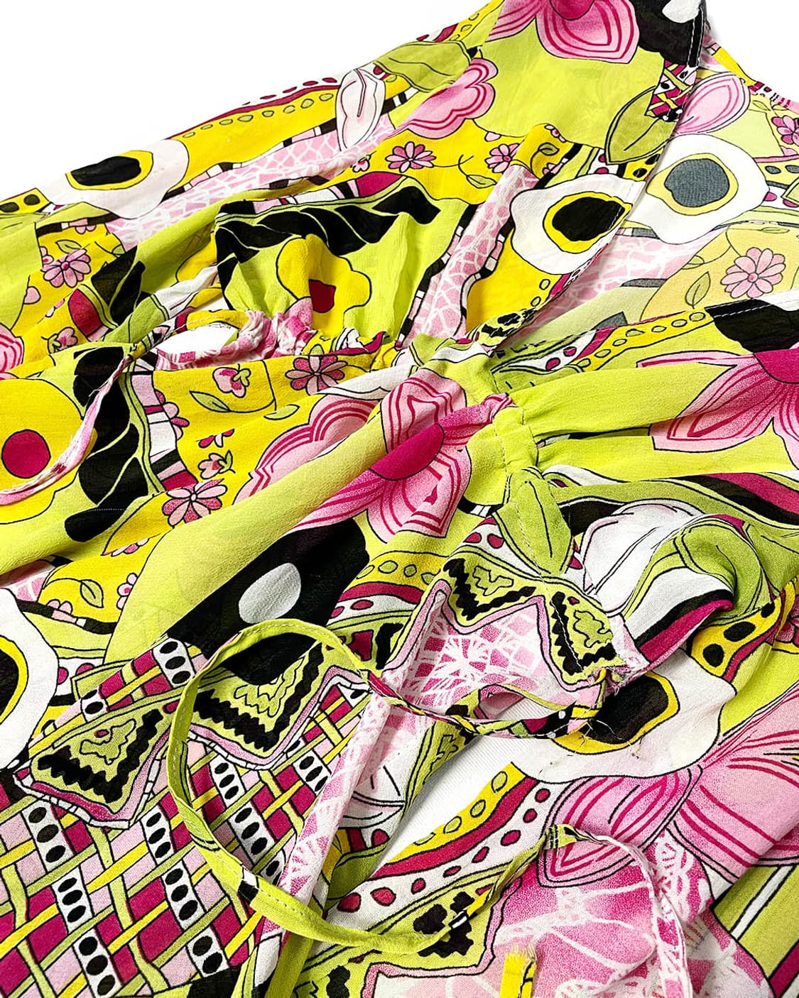 vintage 에스닉 셔링 블라우스 상품이미지5