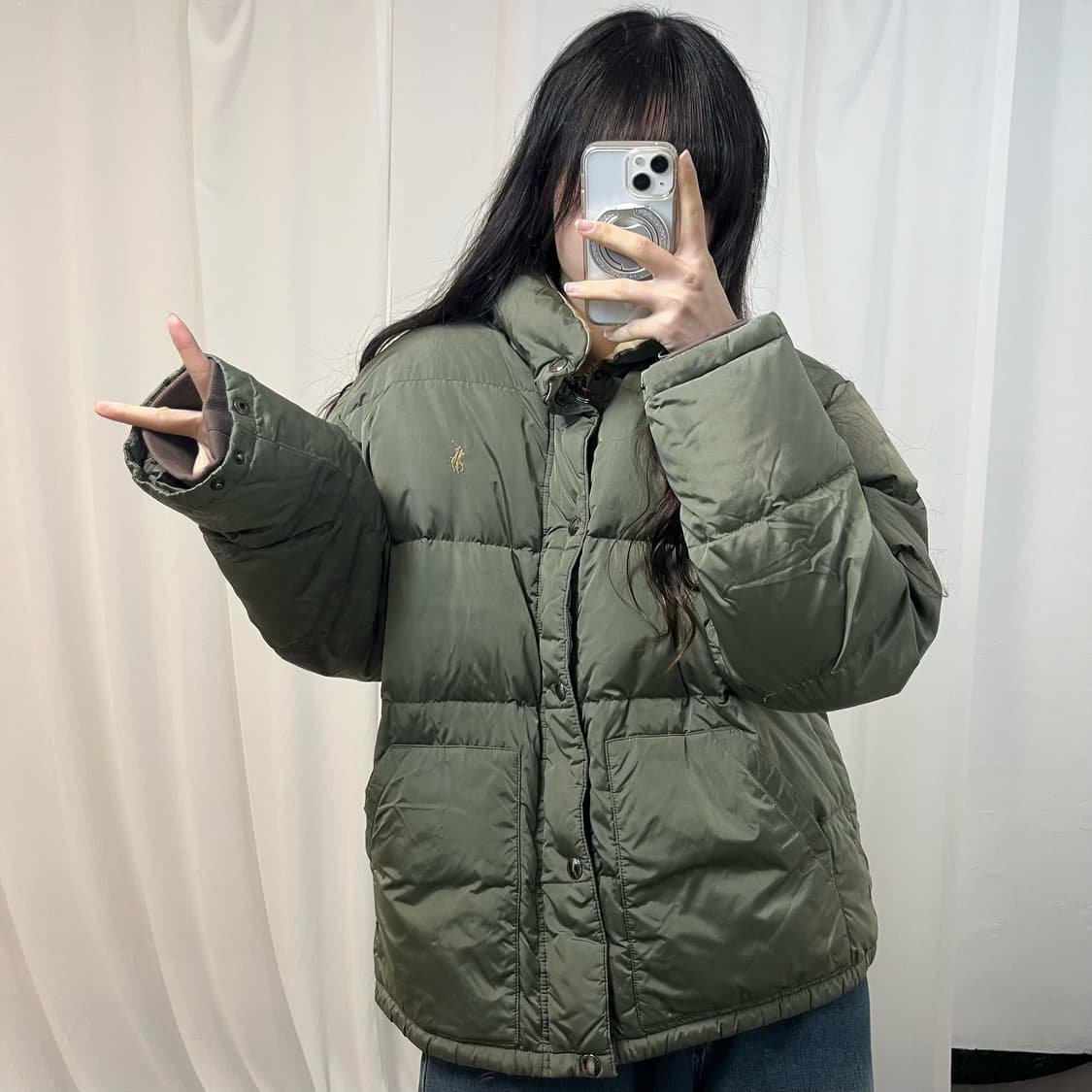 Polo 90’s Khaki  Duck Down Padding 상품이미지2