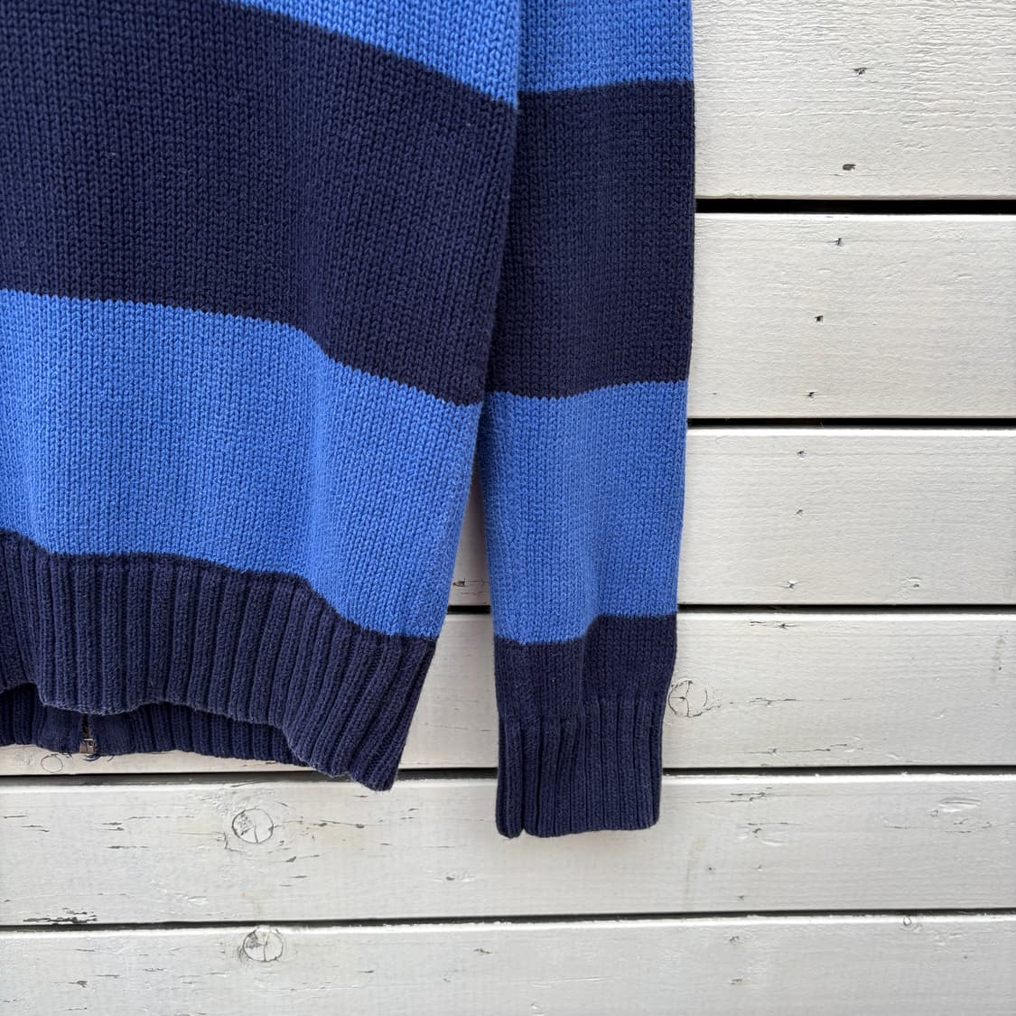 Polo 폴로 스트라이프 니트 집업 상품이미지7