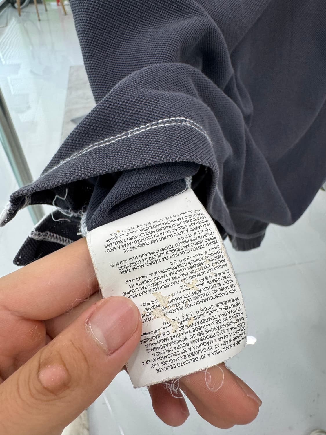 (정품) 몽클레어 반팔 카라 M 상품이미지5