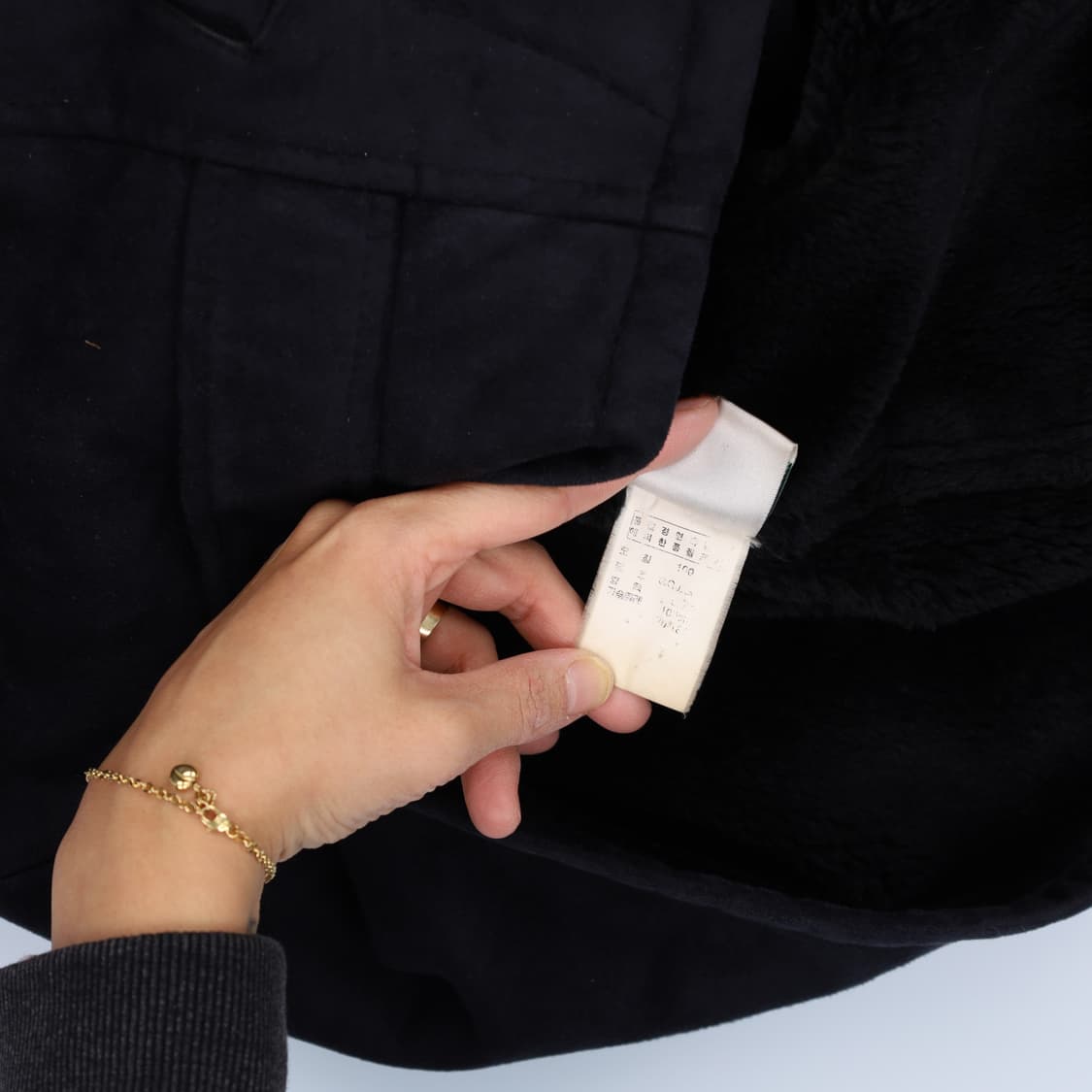 [100] 게스 90s 스웨이드 무스탕 자켓 1210H1 상품이미지7