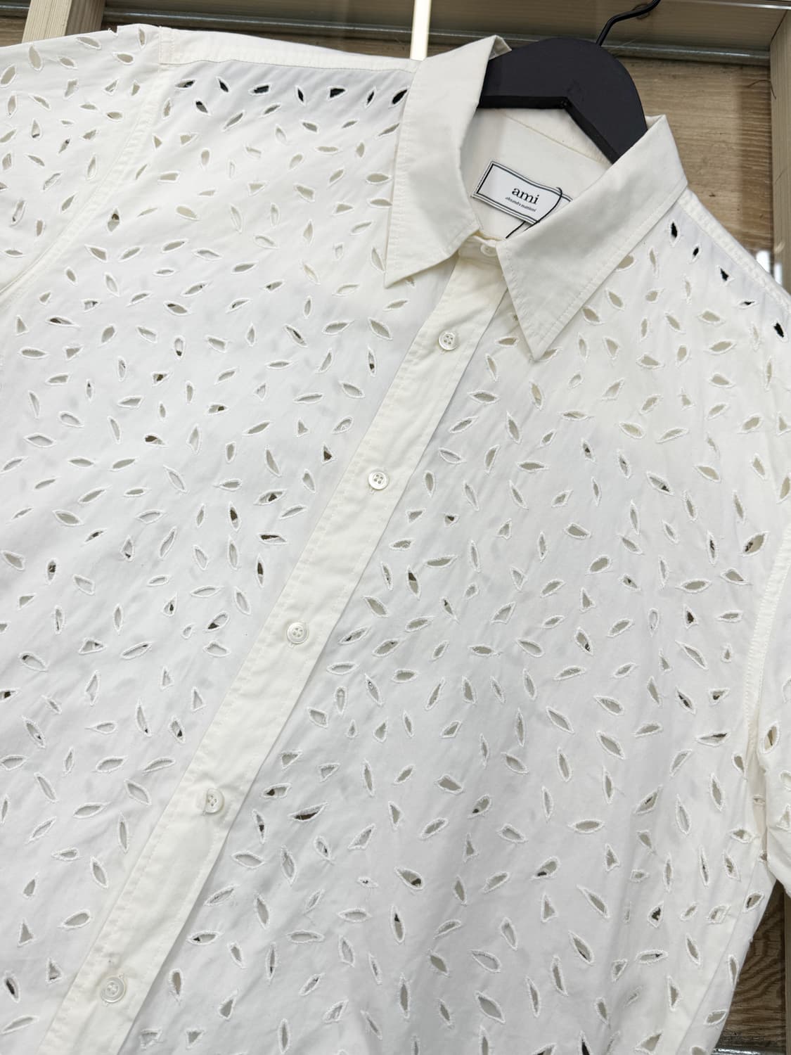 아미 엠브로이더드 하프 셔츠 상품이미지4