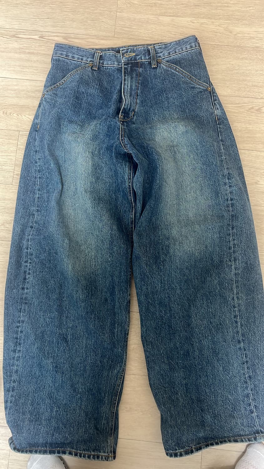 해칭룸 와이드 커브 진 사이즈 3 상품이미지2