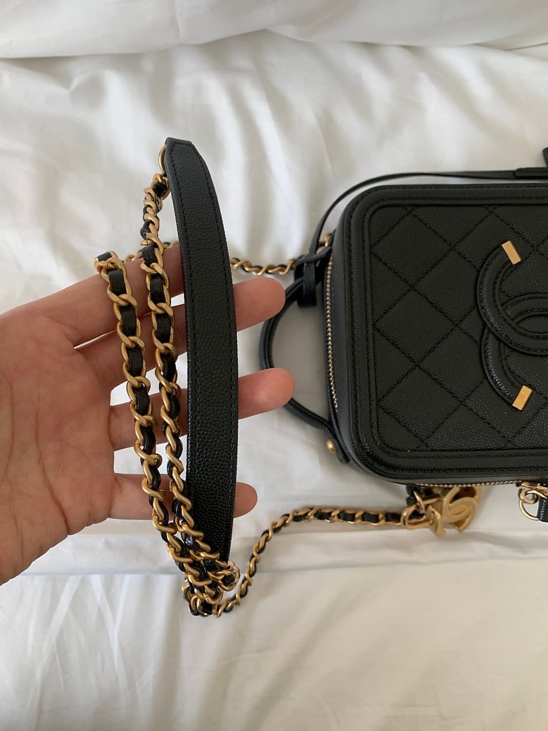 샤넬 캐비어 코스메틱 토트백  상품이미지7