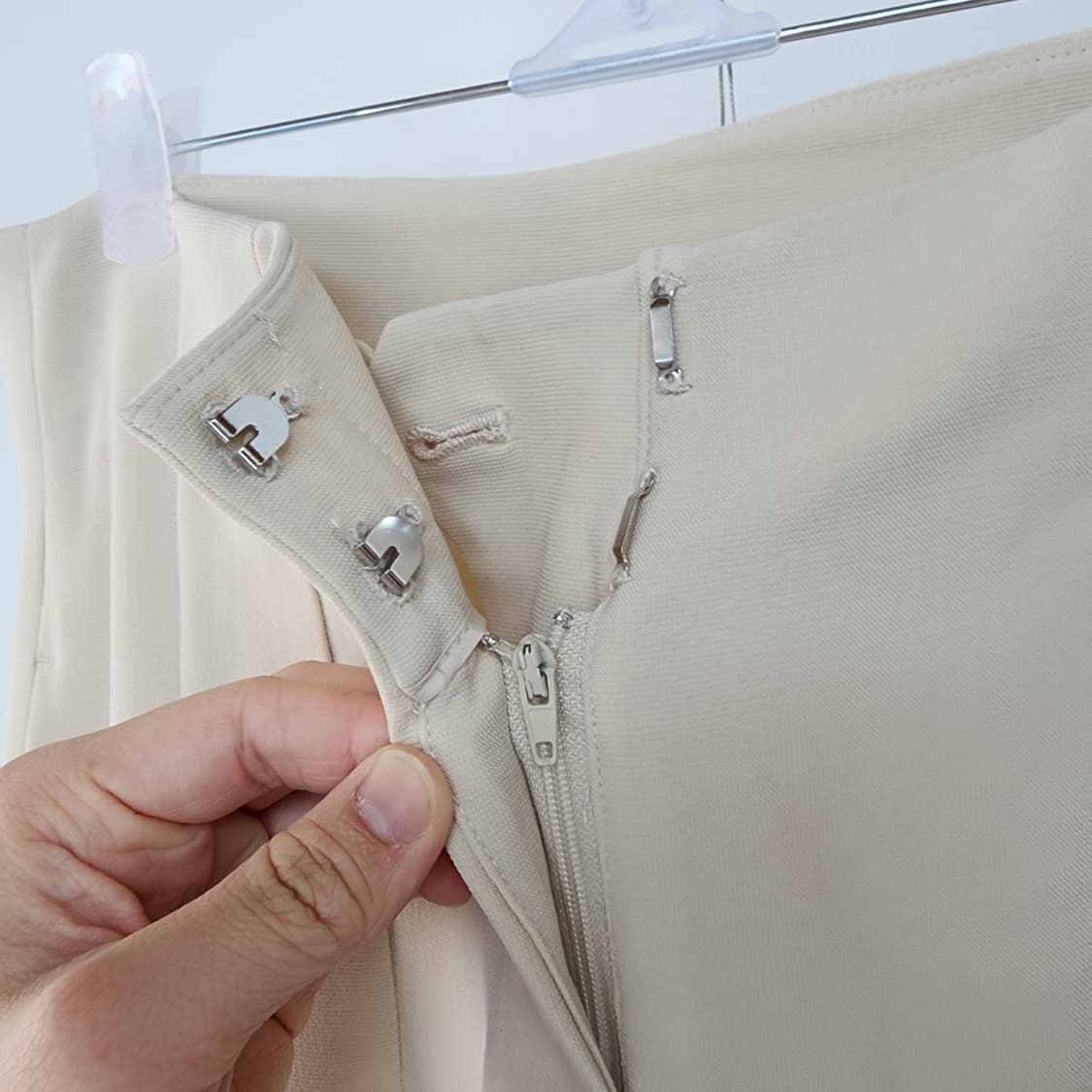 세루띠1881 아이보리색 와이드 팬츠 상품이미지5