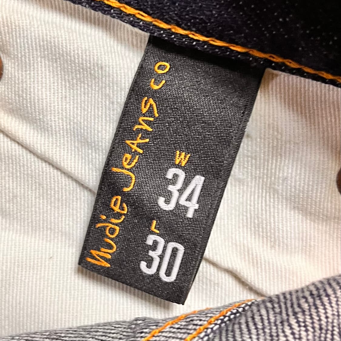 누디진 데님팬츠 W34 L30 상품이미지5