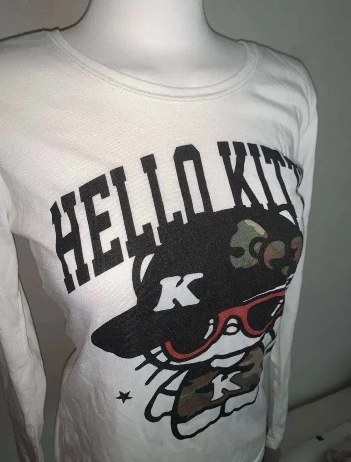 빈티지 헬로키티 롱슬리브 + 에코백 상품이미지2