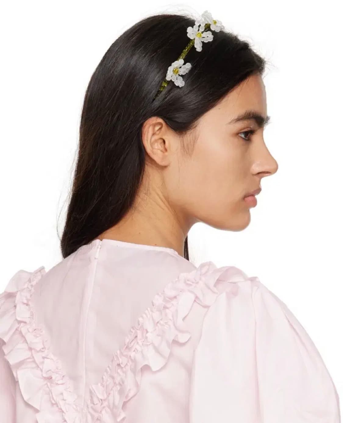 Simone rocha 데이지 비즈 헤어밴드 상품이미지4