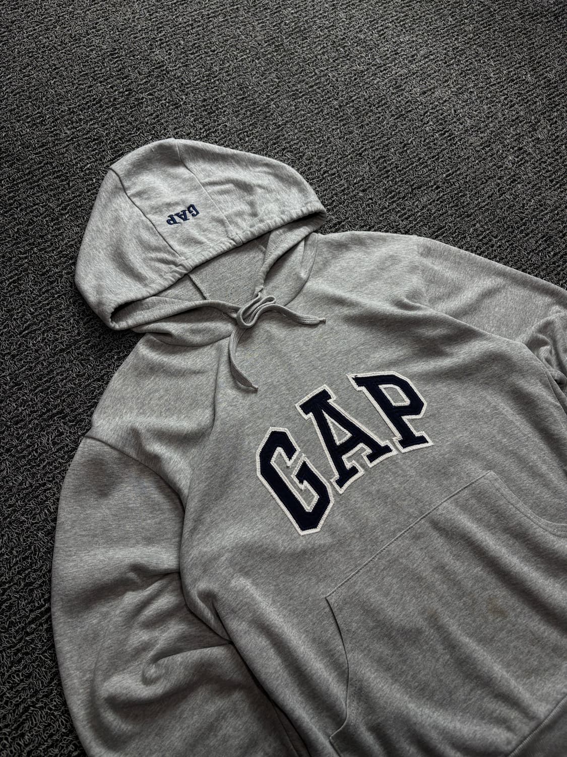 갭 빅로고 미니멀 박시핏 후드 티셔츠 1444 상품이미지1