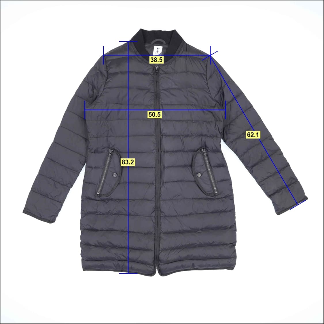 [95] 토트넘핫스퍼 여성 구스다운 롱경량패딩 1205HR1 상품이미지7