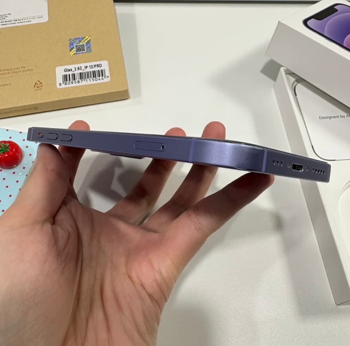 아이폰12 퍼플 256GB 자급제 상품이미지5