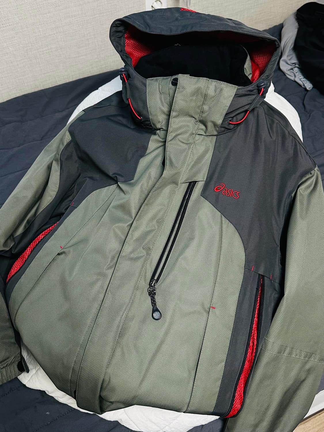 00s 아식스 패딩 바람막이 오클리 맛  라지 상품이미지1