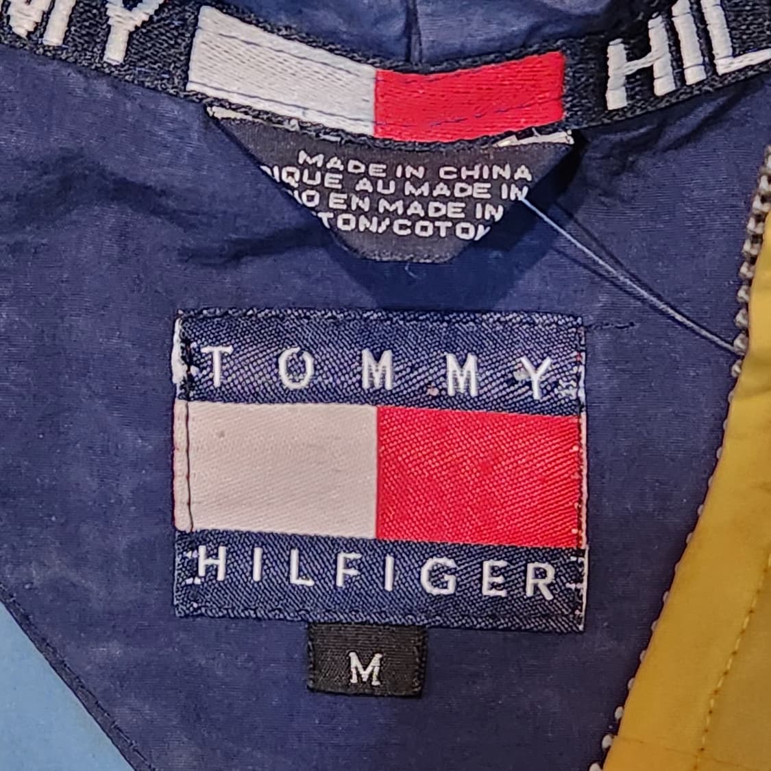 타미힐피거 옐로우 바람막이 (M) 상품이미지3