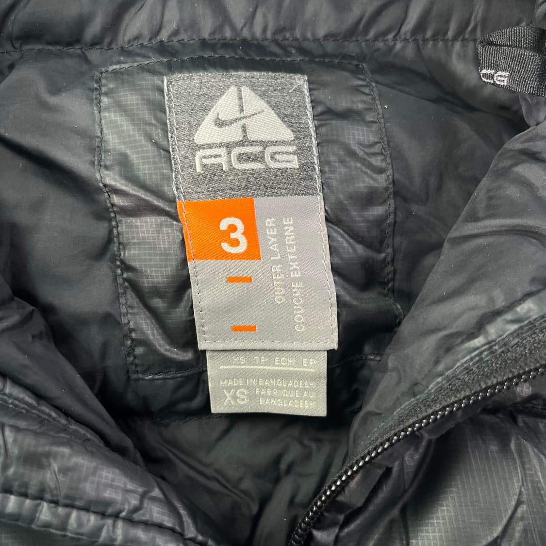 95 나이키 acg 경량 후디 패딩  상품이미지2