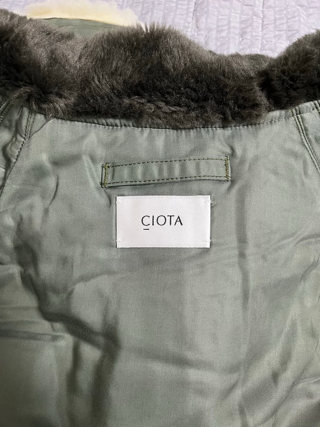 CIOTA 시오타 N2B 자켓 밀리터리 파카 XL 상품이미지5