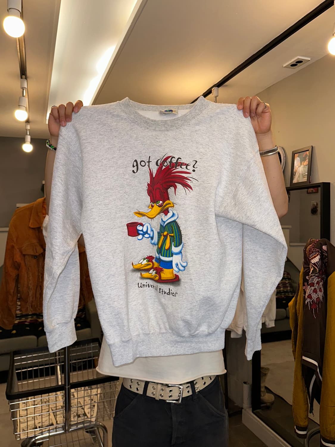 90’s Universal Studio Woodpecker sweat 상품이미지3