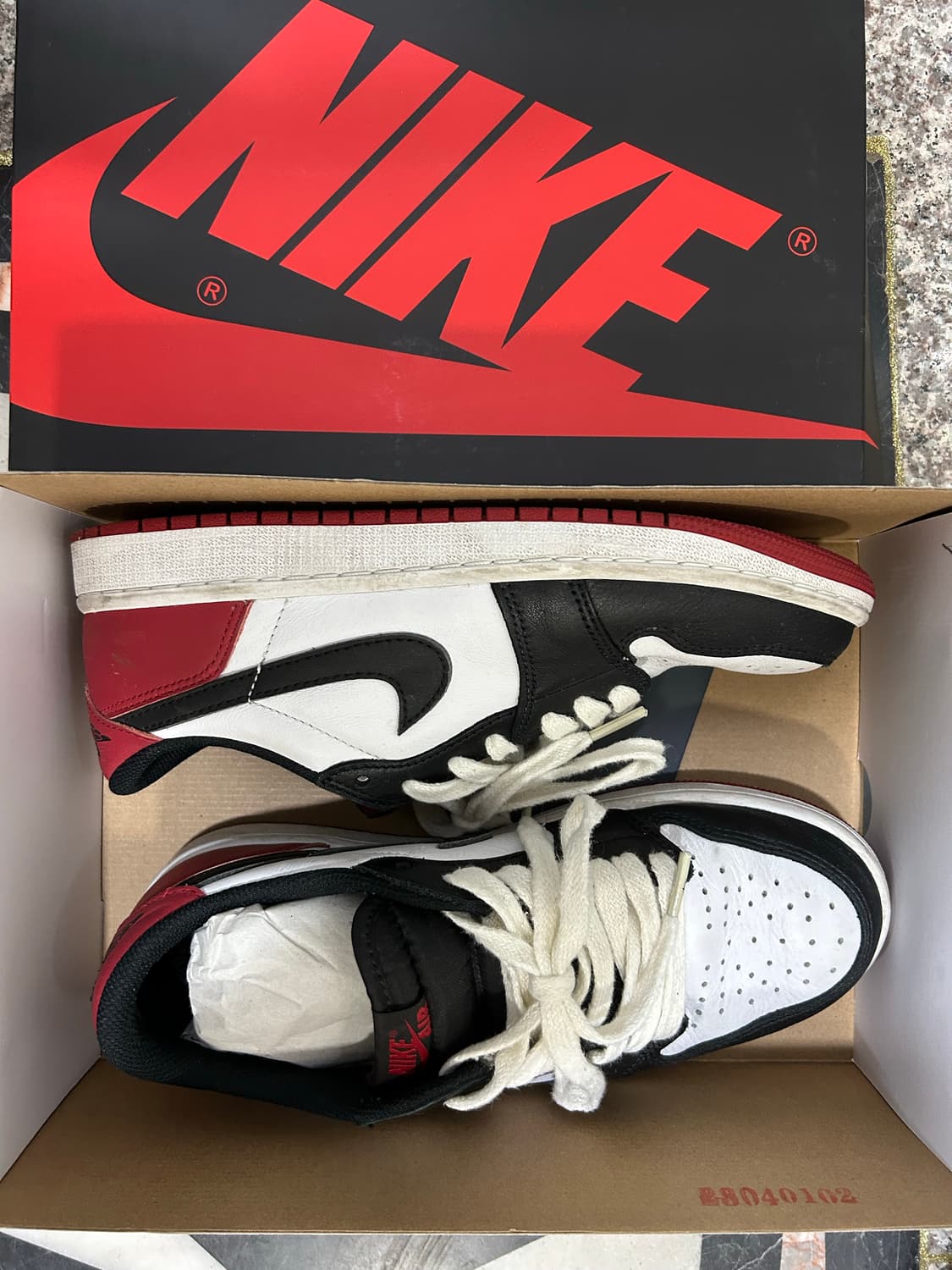 조던 1 레트로 로우 OG 블랙토 상품이미지2