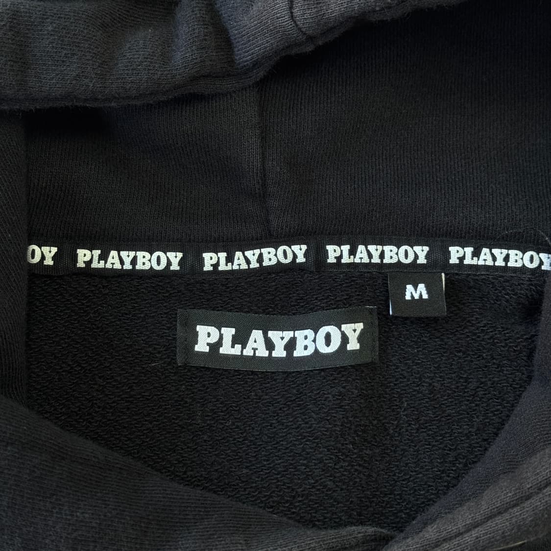 플레이보이 백로고 후드 M 상품이미지6