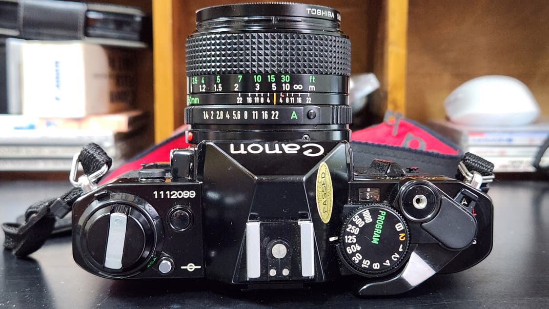 캐논 AE-1P 필름 카메라 + FD 50mm f1.4 렌즈 상품이미지8