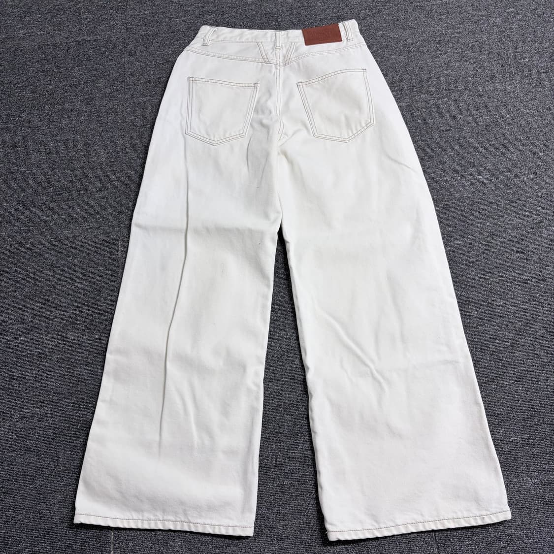 마리떼 프랑소와 저버 W 패치 워크 와이드 데님 팬츠 상품이미지6