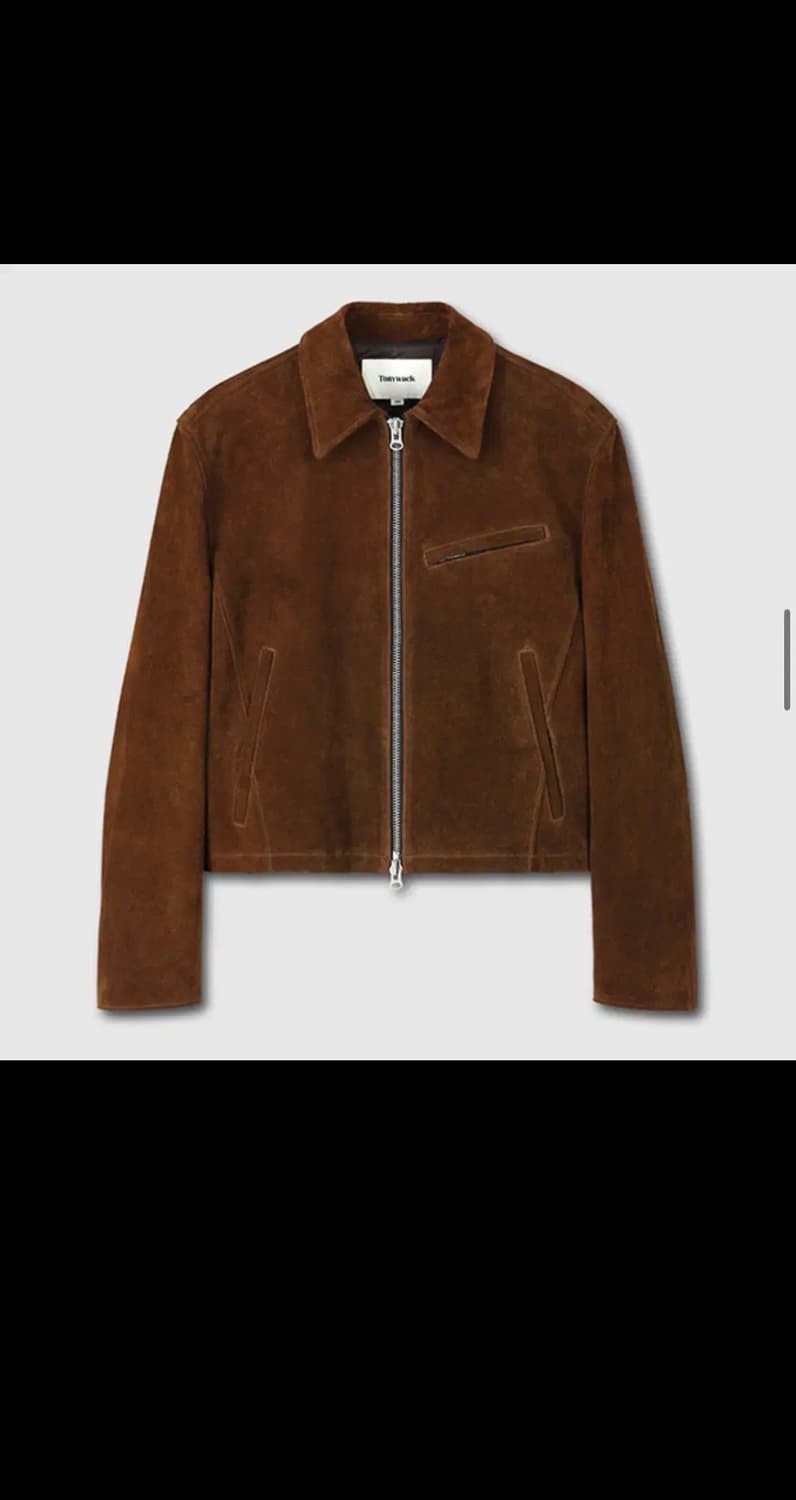 [23FW] 토니웩 디트로이트 스웨이드 자켓 브라운 XL 상품이미지1