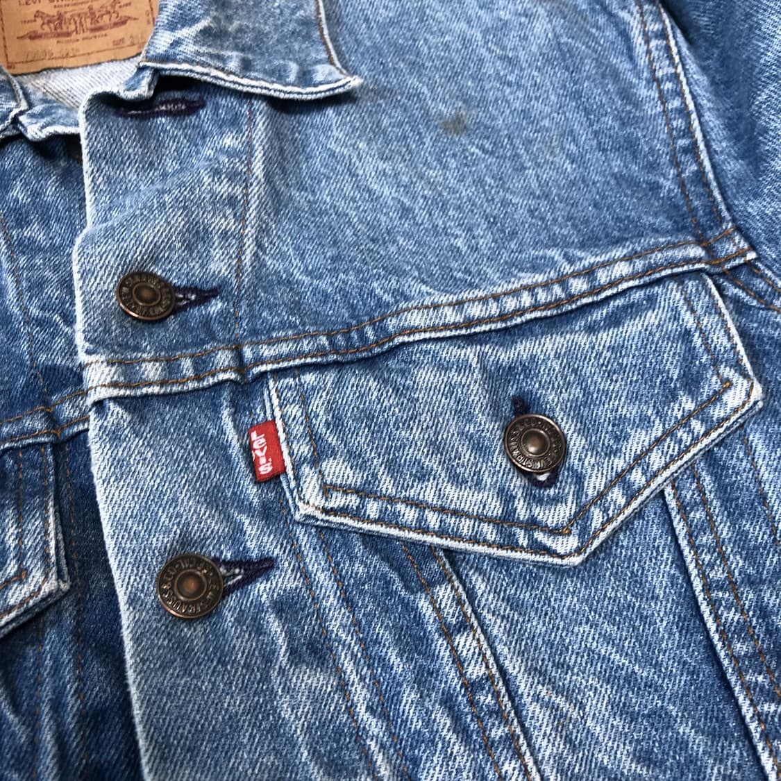 (36R) 80's 리바이스 Levi's 70506 미국제 3rd 자켓 상품이미지6