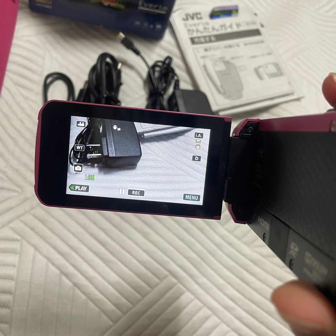 JVC EVERIO GZ-F100-P 핑크 상품이미지4