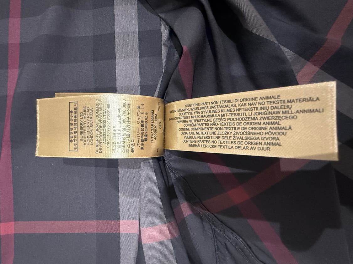 버버리 런던(Burberry London England) 체크 셔츠 상품이미지4