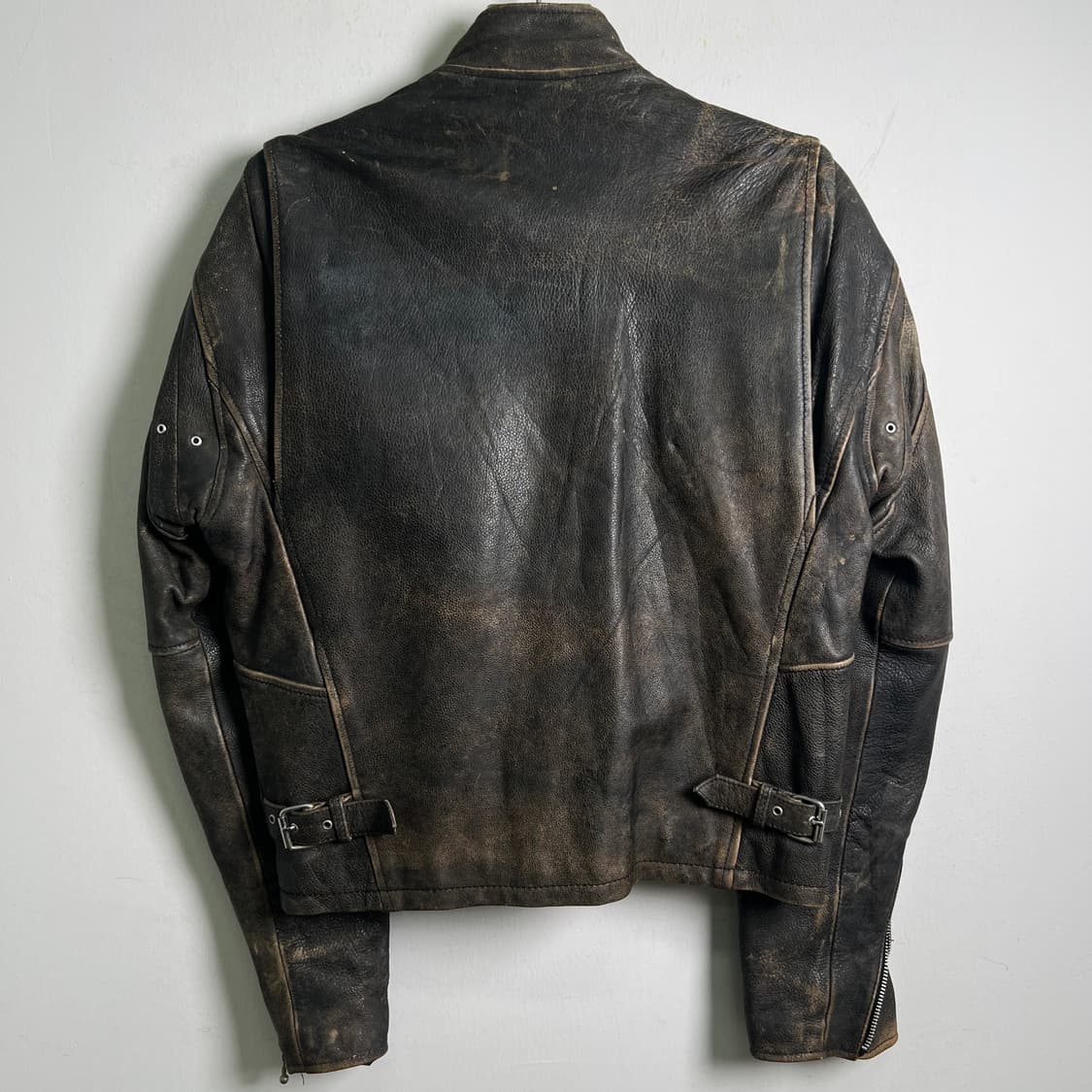 VTG 빈티지 소가죽 라이더 자켓 S 상품이미지6