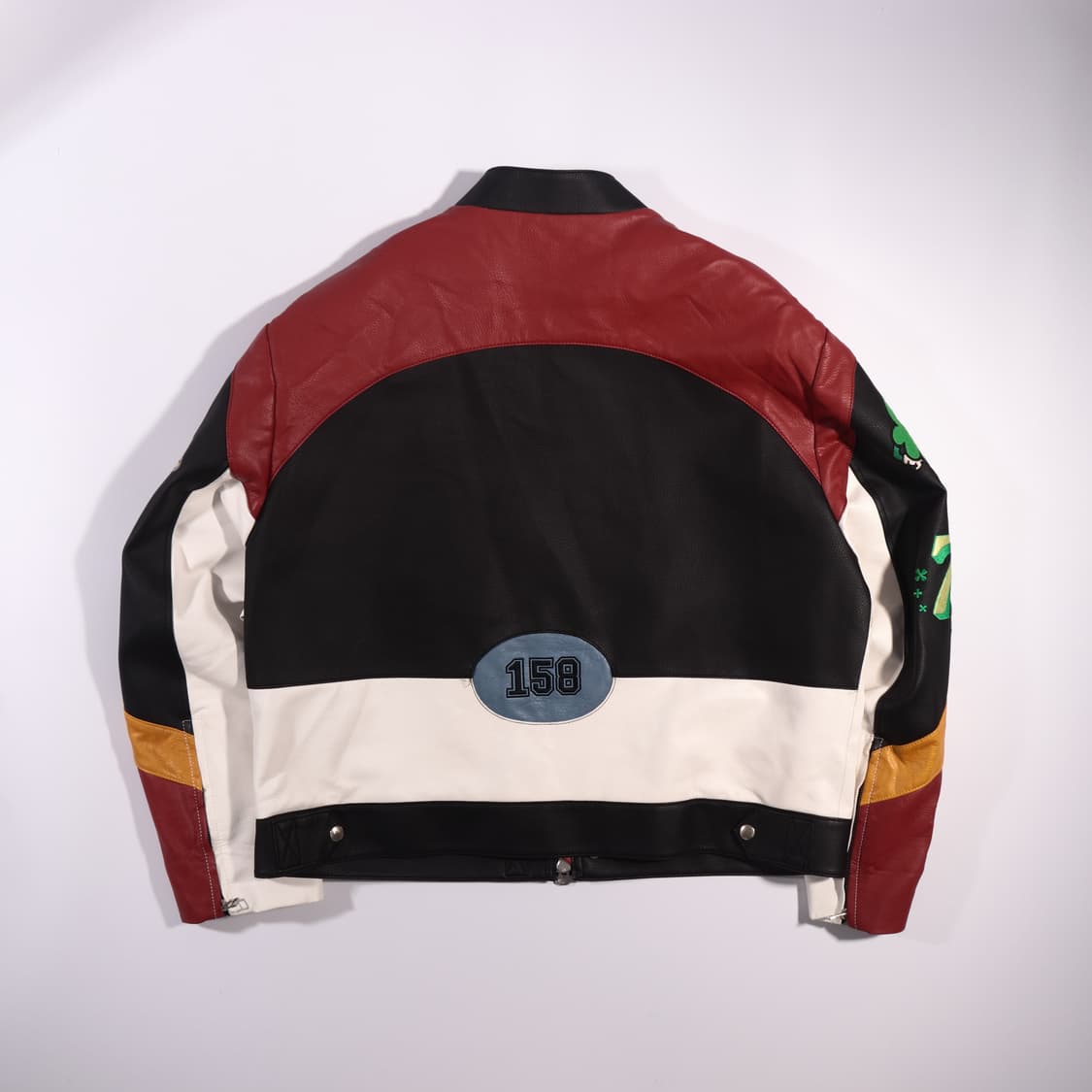 AECA 레더 레이싱 가죽자켓 B232 상품이미지4