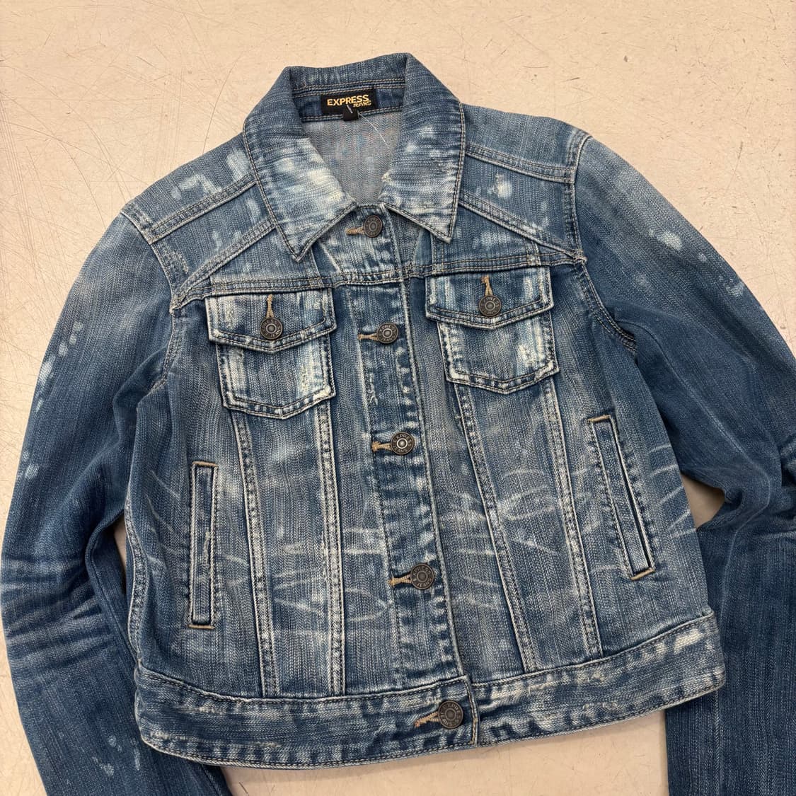 익스프레스 워싱 데님 자켓 상품이미지2