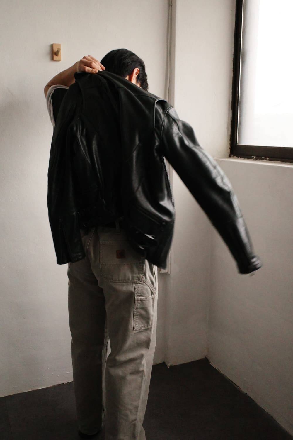 리바이스 레더 더블 라이더 자켓 상품이미지1