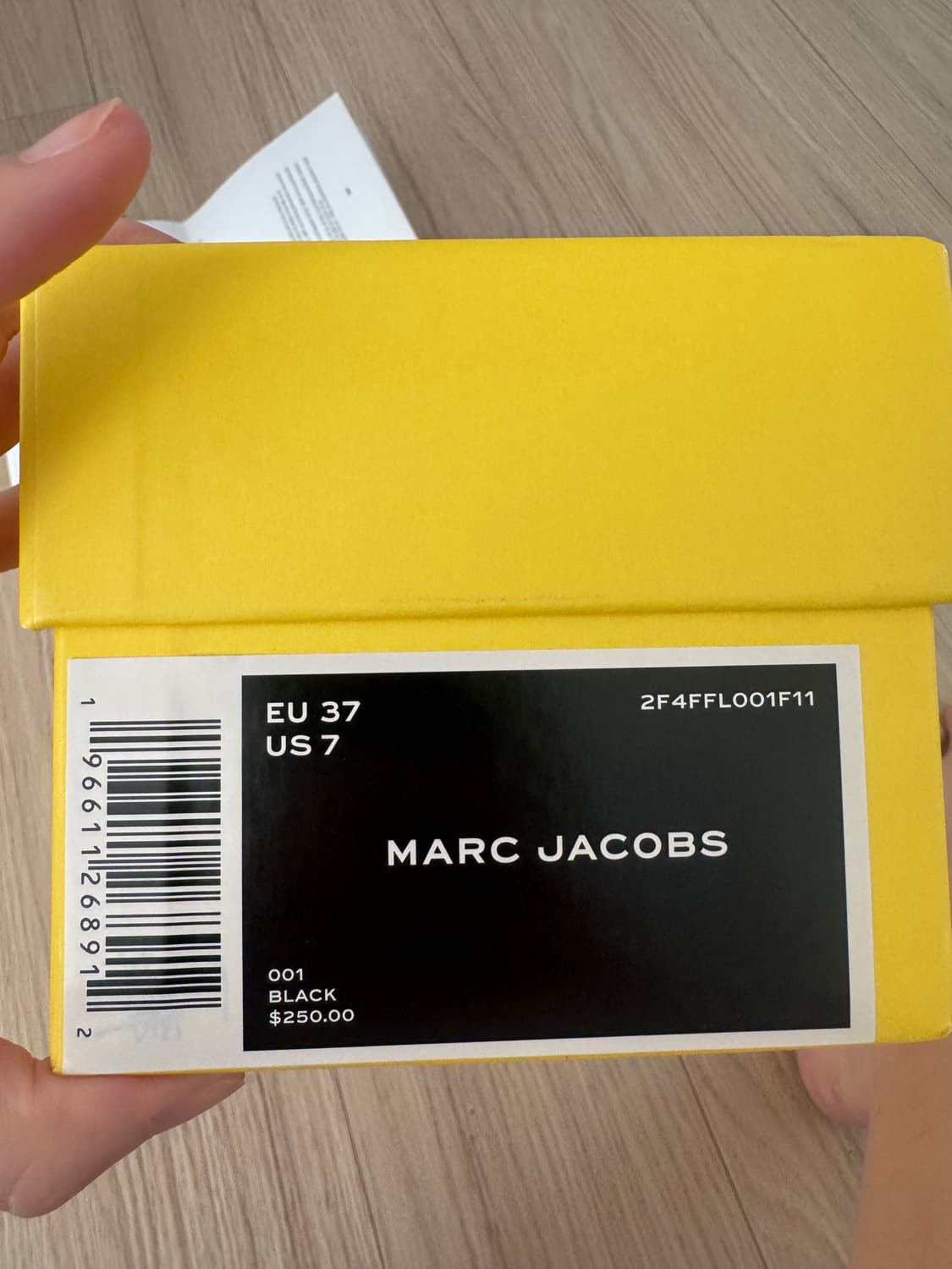 새상품 마크 제이콥스 블랙 플랫 슈즈 EU37 상품이미지10