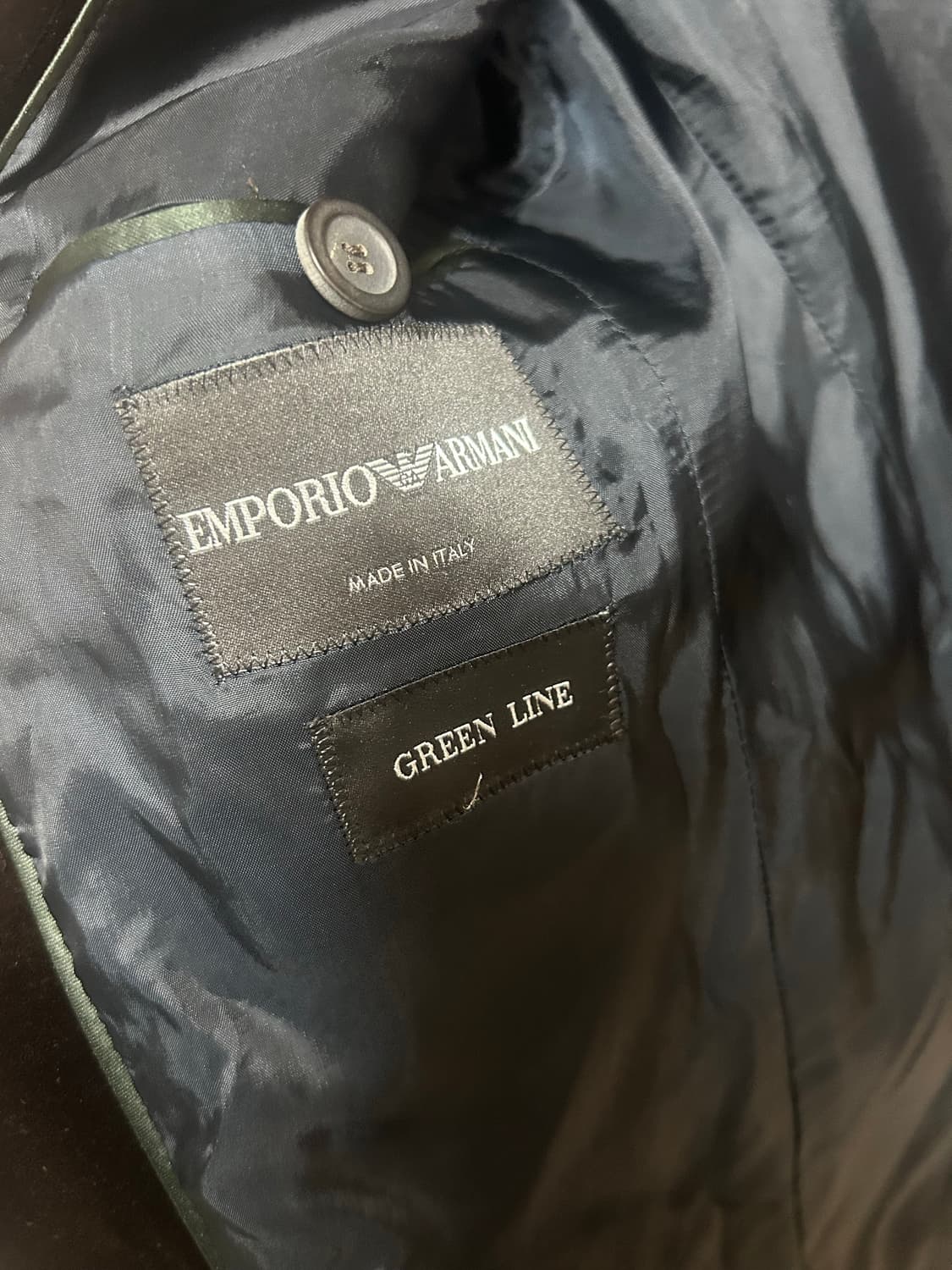 엠포리오 아르마니 벨벳 자켓 상품이미지2