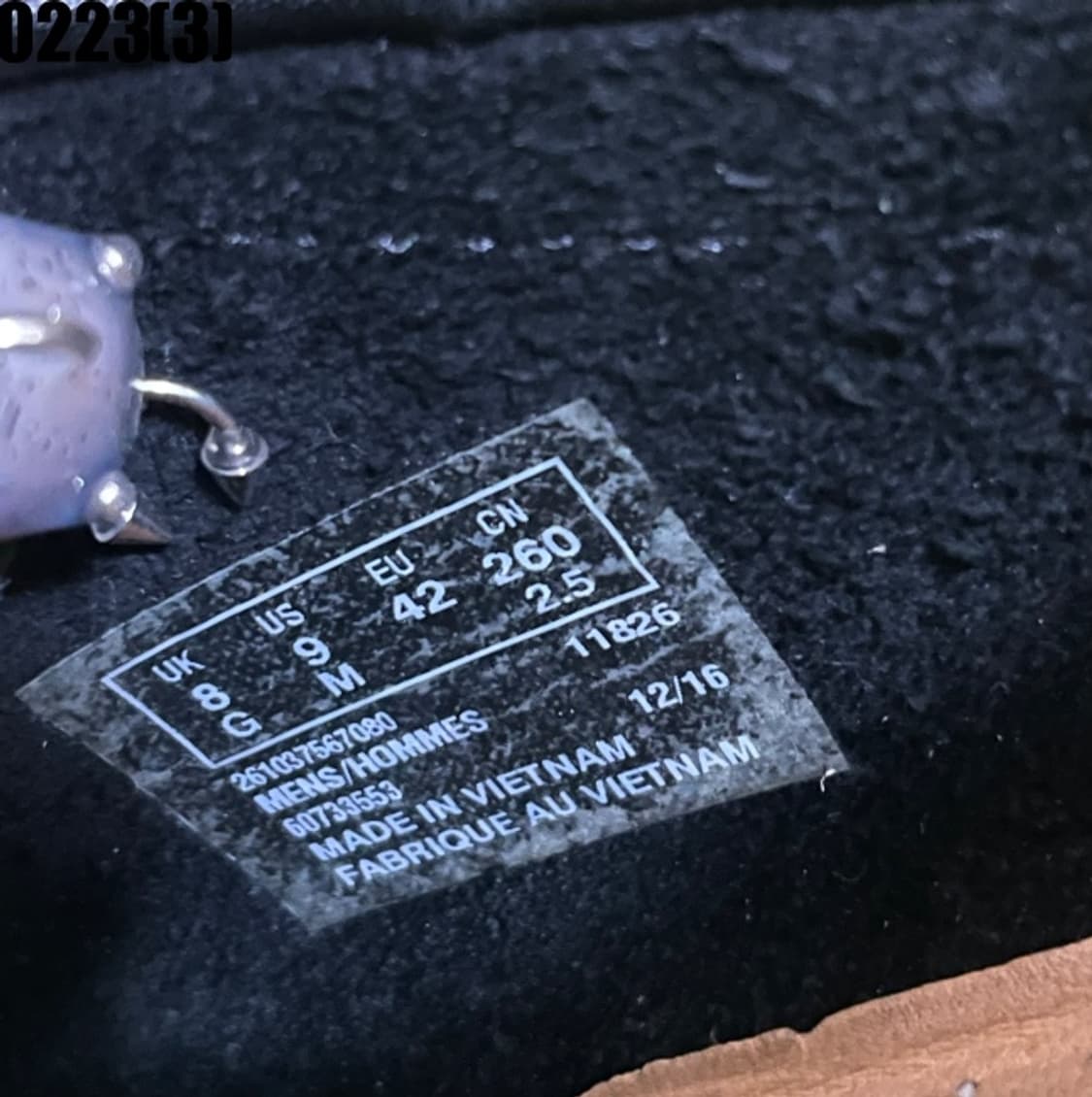 클락스 왈라비 블랙 레더 로퍼 상품이미지5